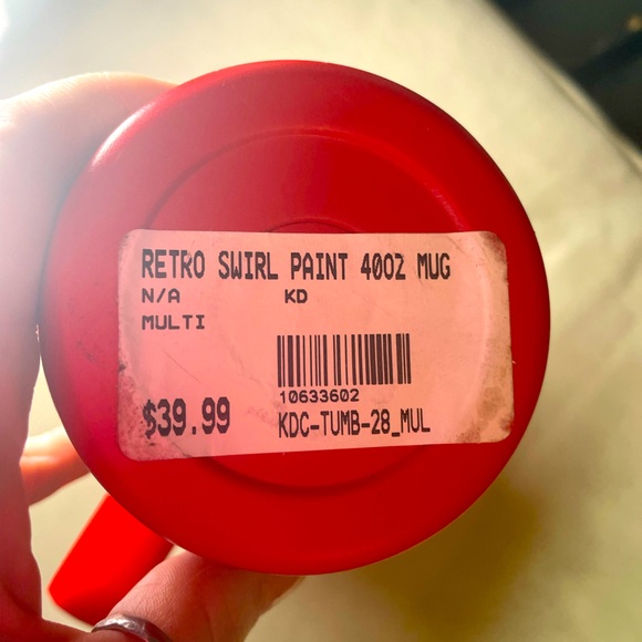 KATY DID Retro Swirl Tumbler, extra large - Picture 2 of 3